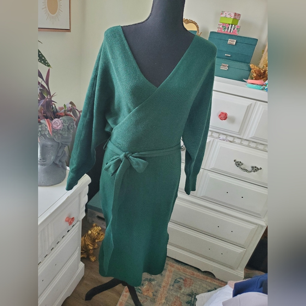 NWT Cherfly Sweater Dress